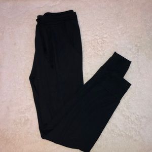 Black joggers